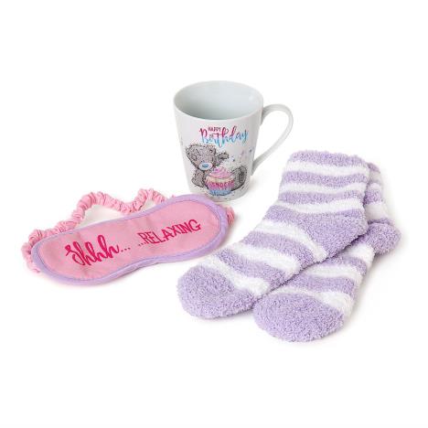 Birthday Mug, Socks & Eye Mask Me To You Bear Gift Set £14.99